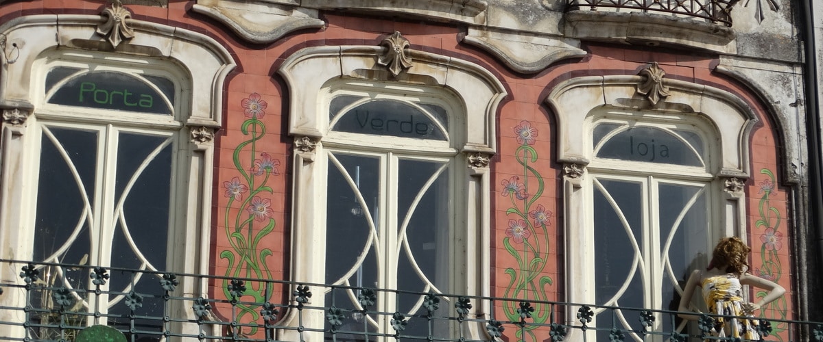art nouveau in Aveiro, Portugal