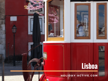 Take a tram to get around Lisbon