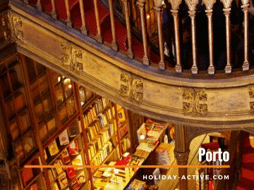 The lelo bookstore in Porto, Portugal