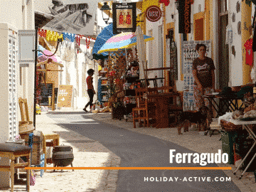 Ferragudo is a small village across Portimão, Algarve
