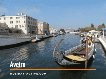 Take a ride in the Moliceiro boats and sail along the cannals