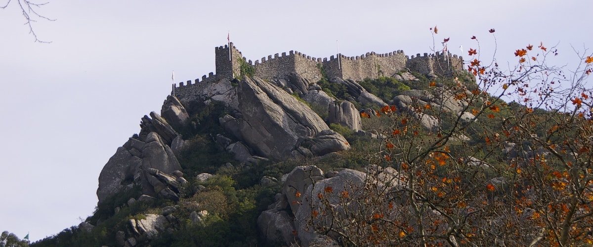 Sintra Castle perched on top of the hill offers outstanding views