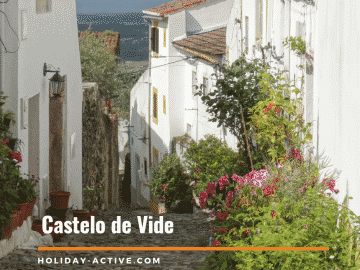 Ruas floridas de Castelo de Vide