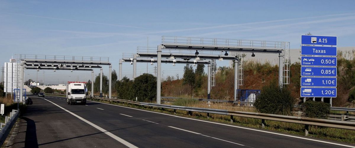 Electronic tolls in Portugal