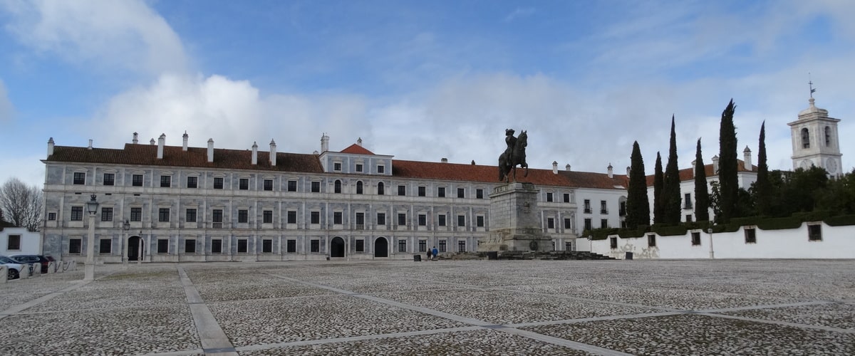 Ducal Palace in Vila Viçosa in the Alentejo. Portugal