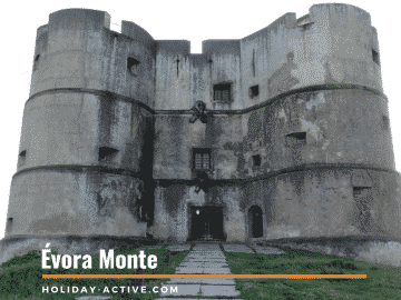O que visitar em Évoramonte Paço ducal de Evoa Monte simbolo do poder da Casa de Bragança