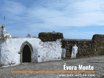The houses of Evora monte show their arabe heritage