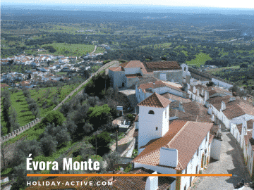 View of Evora Monte