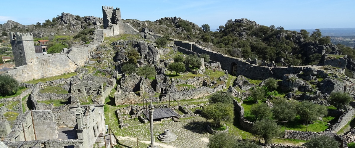The castle of Marialva in portugal