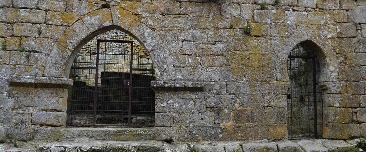 Cisterna Medieval em Castelo Rodrigo, Portugal