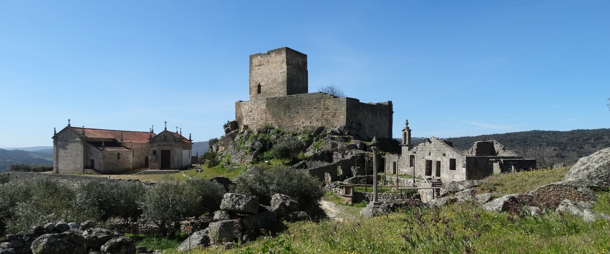 Torre de menagem do Castelo de Marialva, em Portugal