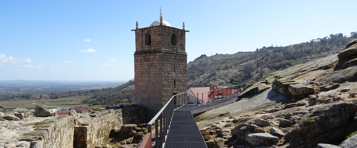 Bell tower in Castelo Novo in Castelo Novo, Portugal