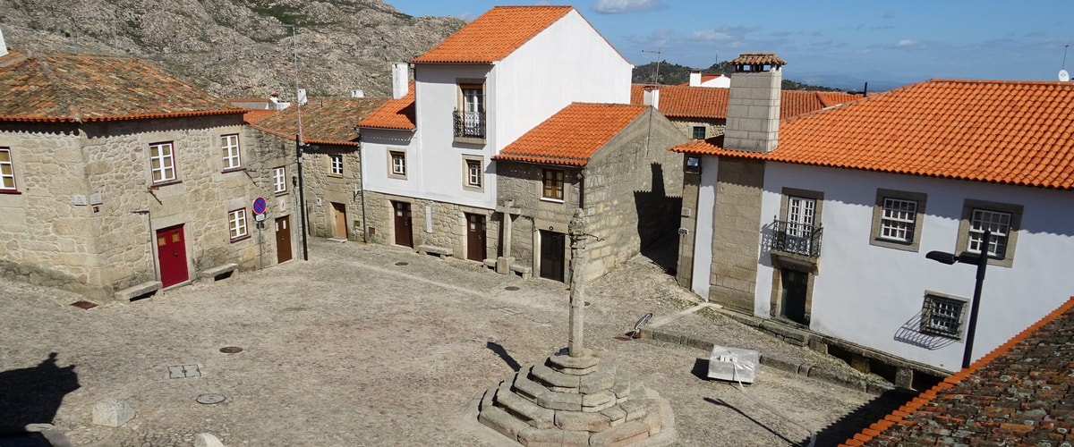 The pillroy in the Historical Village of Castelo Novo, in Portugal