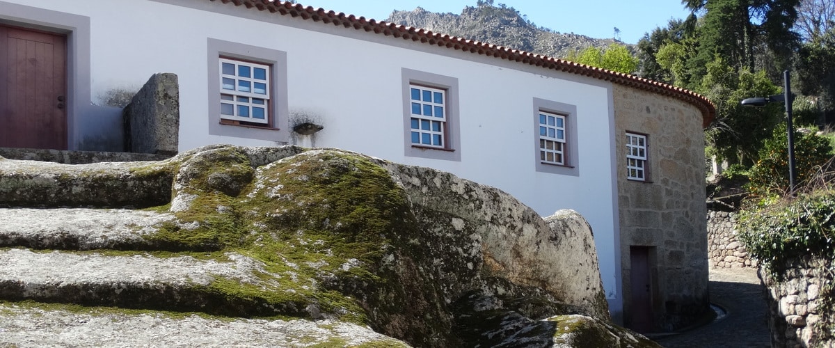 The beautiful Historical Village of Castelo Novo, in Portugal