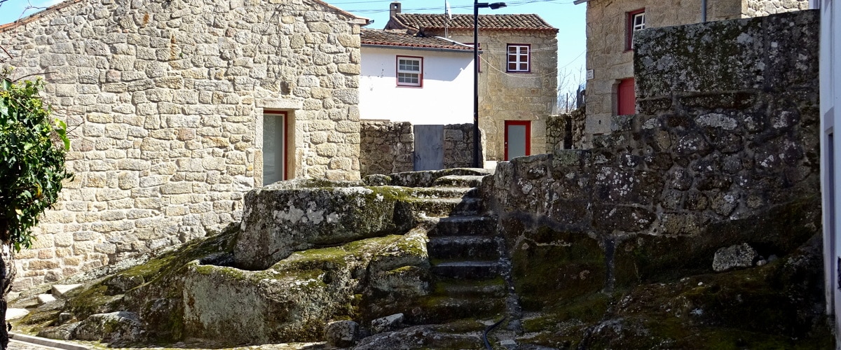 The Lagariça, a wine press in Castlelo Novo, a historical village in Portugal