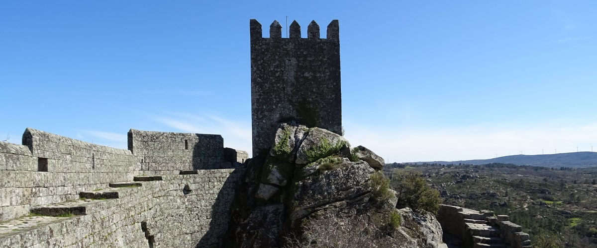 Keep and Cistern of the Castle of Sortelha, Portugal