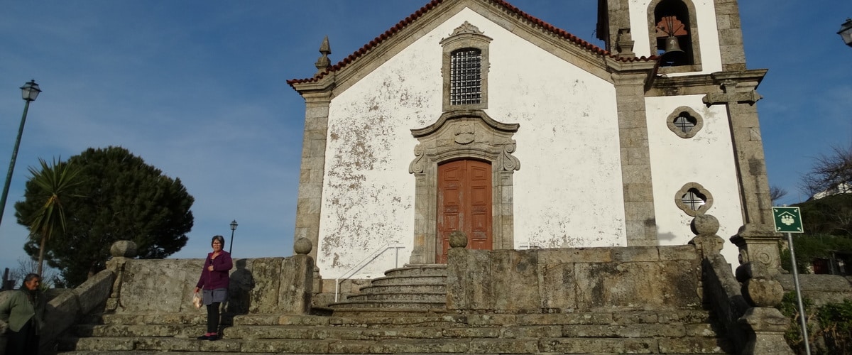Church of Nossa Senhora da Assunção in Linhares da Beira in Portugal