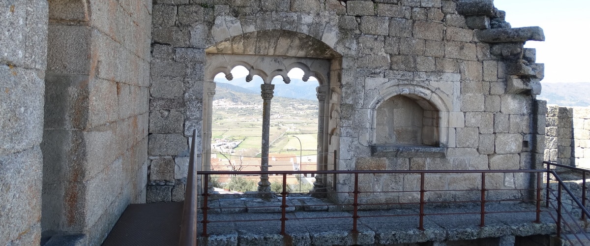 Castle Window in Belmonte