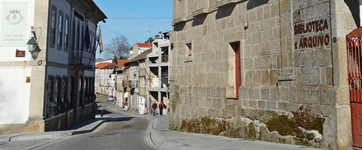 Belmonte um aldeia histórica em Portugal