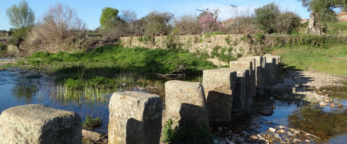 Stones on the Ponsul River in Idanha a Velha