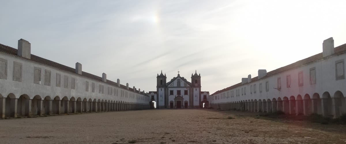 Sanctuary of Nossa Senhora do Cabo Espichel In Sesimbra Portugal