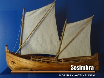 The Sesimbra Maritime Museum is housed in the Fortress of Santiago, in Portugal