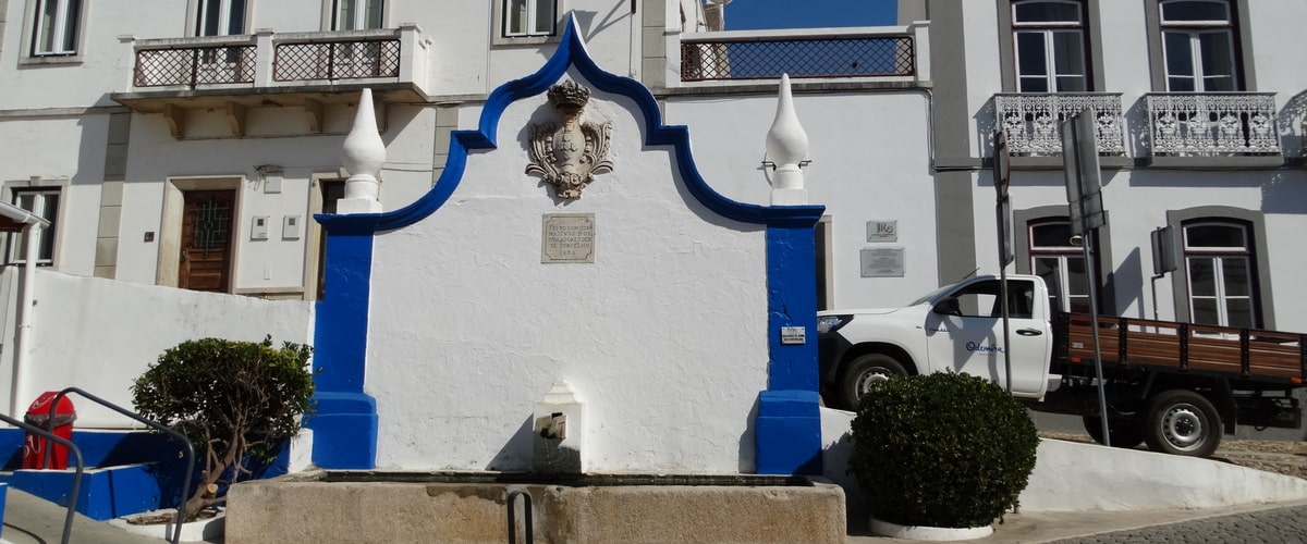 Sousa Prado Fountain in Odemira Portugal