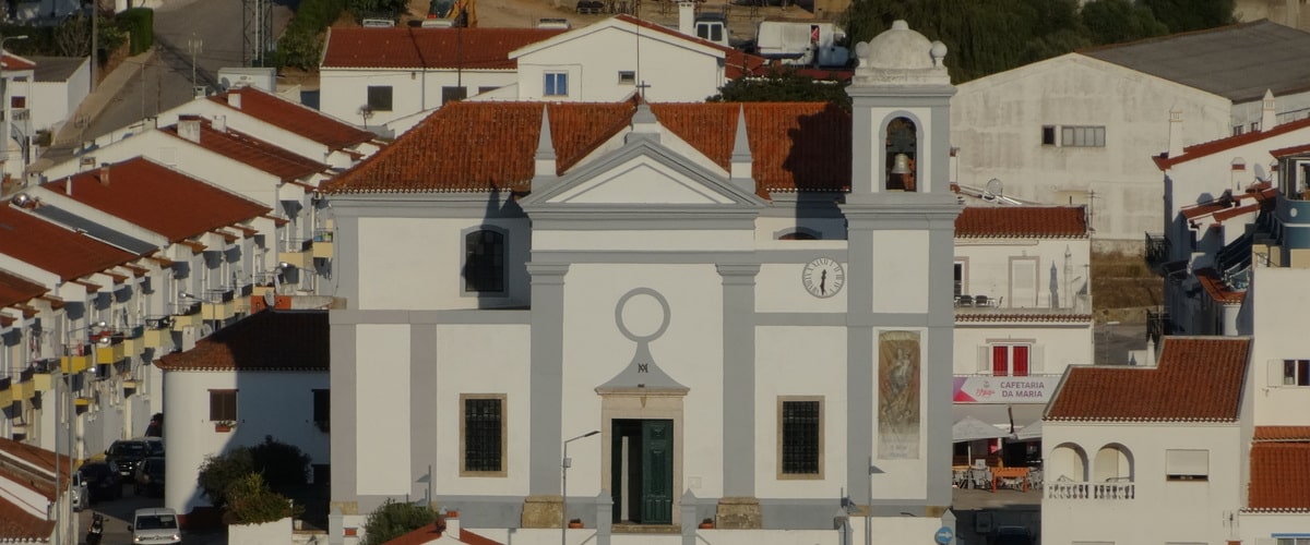 Igreja Matriz Nossa Sra da Alva in Aljezur no Alentejo, Portugal