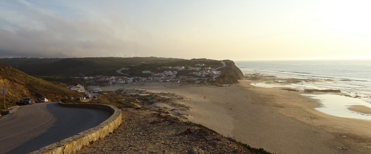 Praia do Monte Clérigo em Aljezur Costa Vicentina, Portugal