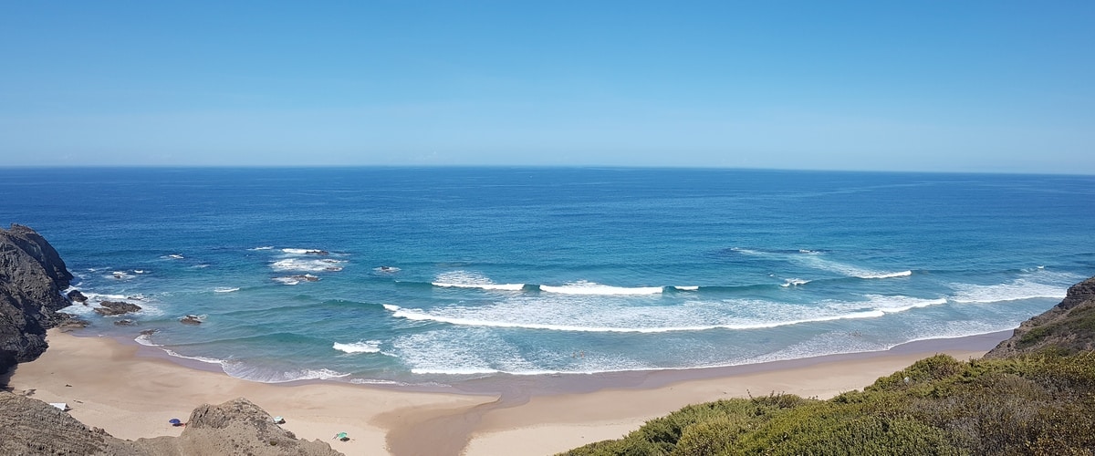 Vale do Homens Beach in the Costa Vicentina