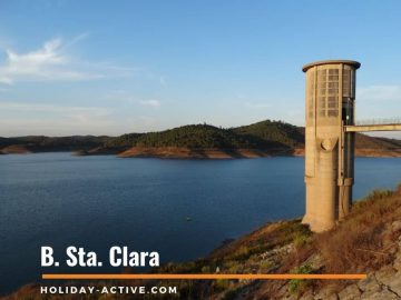 Santa Clara Dam near Odemira in the Alentejo