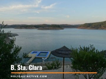 Santa Clara Dam near Odemira in the Alentejo