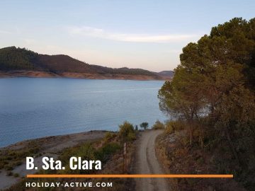 Santa Clara Dam near Odemira in the Alentejo