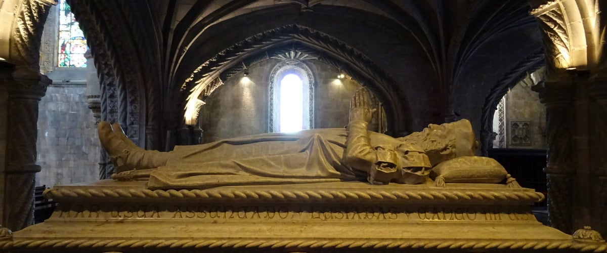 Tumulo de Vasco da Gama no Jerónimos