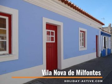The Village of Vila Nova de Milfontes in the Alentejo, Portugal