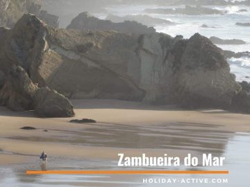 Zambujeira do Mar in the Alentejo Portugal