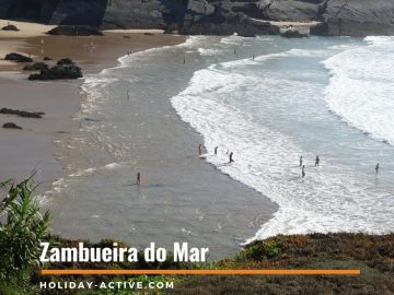 Zambujeira do Mar in the Alentejo Portugal