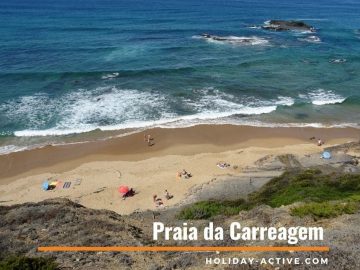 Praia da Carreagem em Aljezur