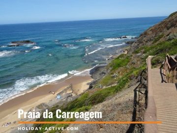 Praia da Carreagem em Aljezur