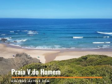 Praia Vale dos Homens em Aljezur