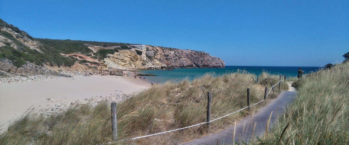 Praia do Zavial em Sagres